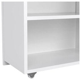 Бяла табла за легло 145x80 cm Naia – Tvilum