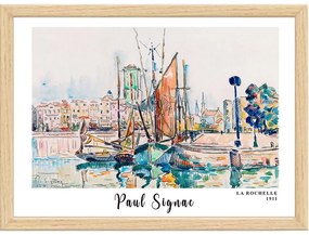 Плакат в рамка 75x55 cm Paul Signac - Wallity