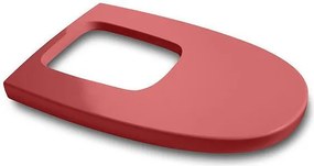 Капак за биде Khroma с плавно затваряне - червен