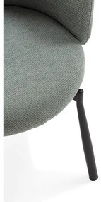 Тапицирани трапезни столове в комплект 2 бр. в цвят мента Ginny – MOME