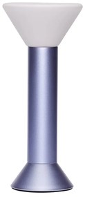 Лилава затъмняваща се настолна лампа (височина 30 cm) Flash – Hübsch