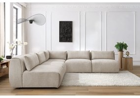 Бежов ъглов диван (променлив) Jeanne - Bobochic Paris