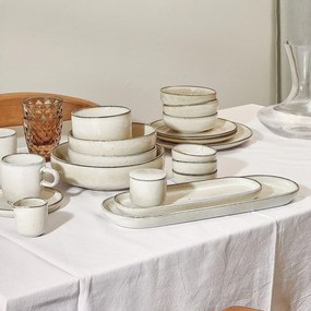 Глинен комплект за хранене 16 бр. за 4 души Meridian – Salt&amp;Pepper