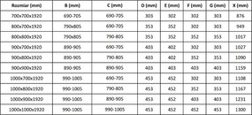Mexen Lima Дуо сгъваема душ кабина 90 x 90 см, прозрачна, златна - 856-090-090-50-00-02