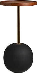 Кръгла странична масичка с дъска от мангово дърво ø 30 cm Sirone – House Nordic