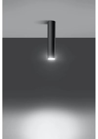 Черно таванно осветително тяло Castro - Sollux