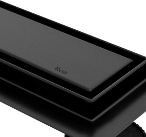 Линеен сифон  REA PURE NEO PRO black matt 100