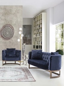 Подова лампа в златист цвят със стъклен абажур (височина 156,5 cm) Balls – Bizzotto