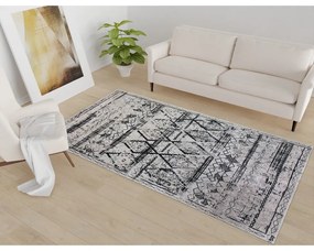 Сива пътека подходяща за пране 80x200 cm Vintage Orient – Vitaus