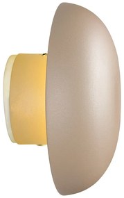 Бежова LED стенна лампа с USB Davey – Trio