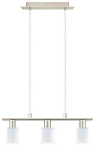 Eglo - LED полилей MY CHOICE 3xE14/4W/230V хром/бяло