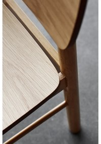 Бар стол в естествен цвят (височина на седалката 74 cm) Barlow – Actona