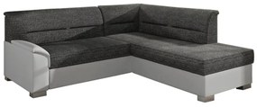 Разтегалелен диван JAKOB, 250x87x208, berlin02/soft017white, дясно