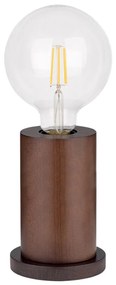 Spot-Light 7391176 - Настолна лампа TASSE 1xE27/25W/230V бук