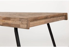 Трапезна маса от тиково дърво 100x220 cm Suri - White Label