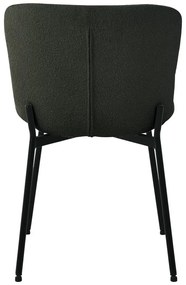 Тъмнозелени трапезни столове в комплект от 2 броя Maceda - House Nordic