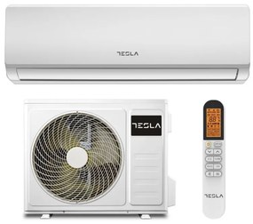 Инверторен климатик Tesla TT34EX81-1232IAW, 12000 BTU, Wi-Fi, А++, Бял