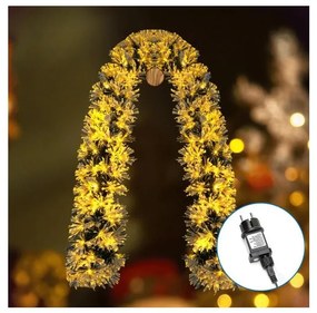 Aigostar - LED външна коледна декорация 112xLED/3,6W/230V 2m IP44 топла бяла