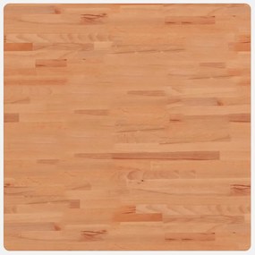 355982 vidaXL Плот за маса 80x80x4 см квадратен масивен бук