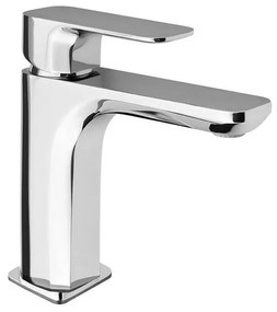 Стояща батерия за мивка в лъскаво-сребрист цвят Spy – Sapho