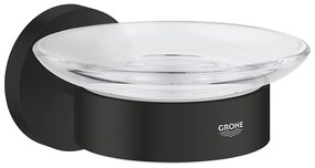 GROHE 411932430 - Черна сапунерка START