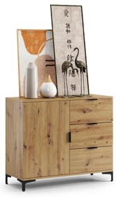 Скрин с чекмеджета LORA дъб artisan