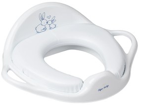 Chipolino - Тоалетна мека седалка "Зайчета"бяла