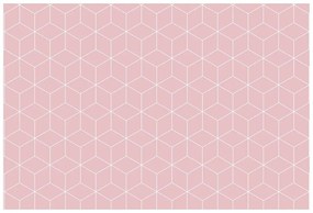 Самозалепващ тапет – Розови кубчета