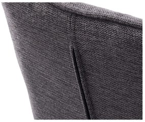 Тъмносив трапезен стол Nolan – Unique Furniture