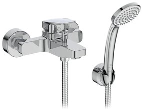 Стенен смесител за вана/ душ, Ceraplan, BD258AA, с аксесоари