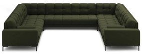 Зелен ъглов диван ("U" форма) Bali – Cosmopolitan Design