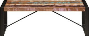 247425 vidaXL Маса за кафе, 120x60x40 см, масивно регенерирано дърво