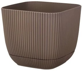 Horecano - Квадратна саксия №4 - 19.3x19.3xh17cm 4L ТЕРА (G-384-T)