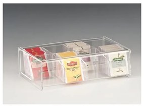 Alkan - Акрилна кутия за чай на пакетчета 17x27,5x8,5см (ZCP 339)