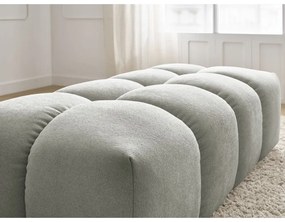 Светлосива табуретка от прежда с примки от букле Everest – Bobochic Paris