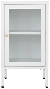 Бял метален шкаф 38x70 cm Dalby - House Nordic