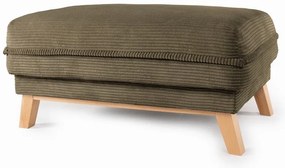 Зелена табуретка от рипсено кадифе Tori – Bonami Selection