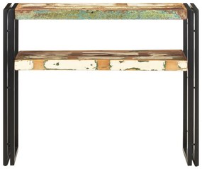 321098 vidaXL Конзолна маса, 90x30x75 см, регенерирано дърво масив