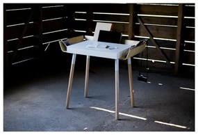 Бяло бюро с 1 чекмедже Бюро My Writing - EMKO