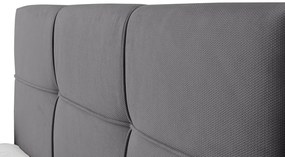 Тапицирано легло Manhattan-Gkri-110 x 200-Χωρίς μηχανισμό ανύψωσης