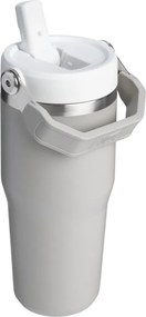 Светлосив термос от неръждаема стомана 410 ml IceFlow™ Flip Straw 2.0 Tumbler Ash – Stanley