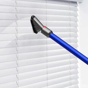 Вертикална прахосмукачка Dyson V11 Fluffу 476550-01 2в1, 185AW, 0.54 л, 125 000 об/мин, Автономия 60 мин, 3 режима, LCD, Никел/червен