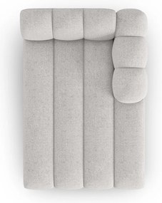 Светлосива лежанка (десен ъгъл) Lupine – Micadoni Home