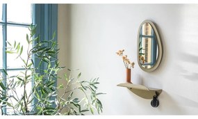 Бежов метален стенен рафт 34 cm Pipa – Spinder Design