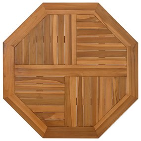 366666 vidaXL Плот за маса 80x80x2,5 см осмоъгълен масивен бук