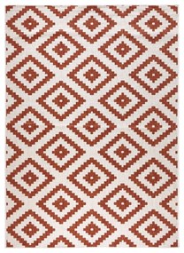 Кафяв и кремав килим на открито , 120 x 170 cm Malta - NORTHRUGS