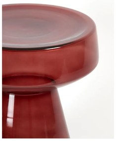 Стъклена кръгла странична масичка ø 37 cm Dakwa – Light &amp; Living