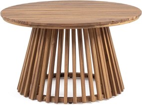 Кръгла градинска масичка за кафе от масивна акация ø 70 cm Rodano – Bizzotto