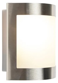 Модерна външна стенна лампа от неръждаема стомана IP44 - Mira