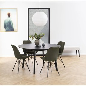 Тъмнозелен трапезен стол Eris - Actona
